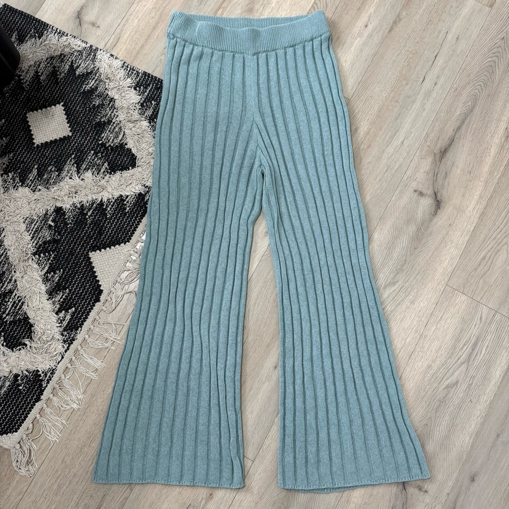 Free People FP Beach Imogene Ribbed Pants Size Large